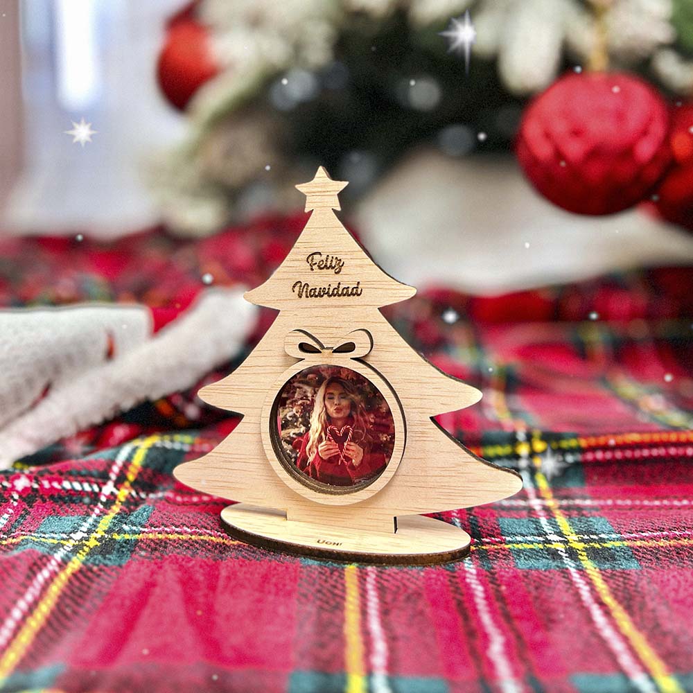 Marco de fotos Árbol pequeño personalizado