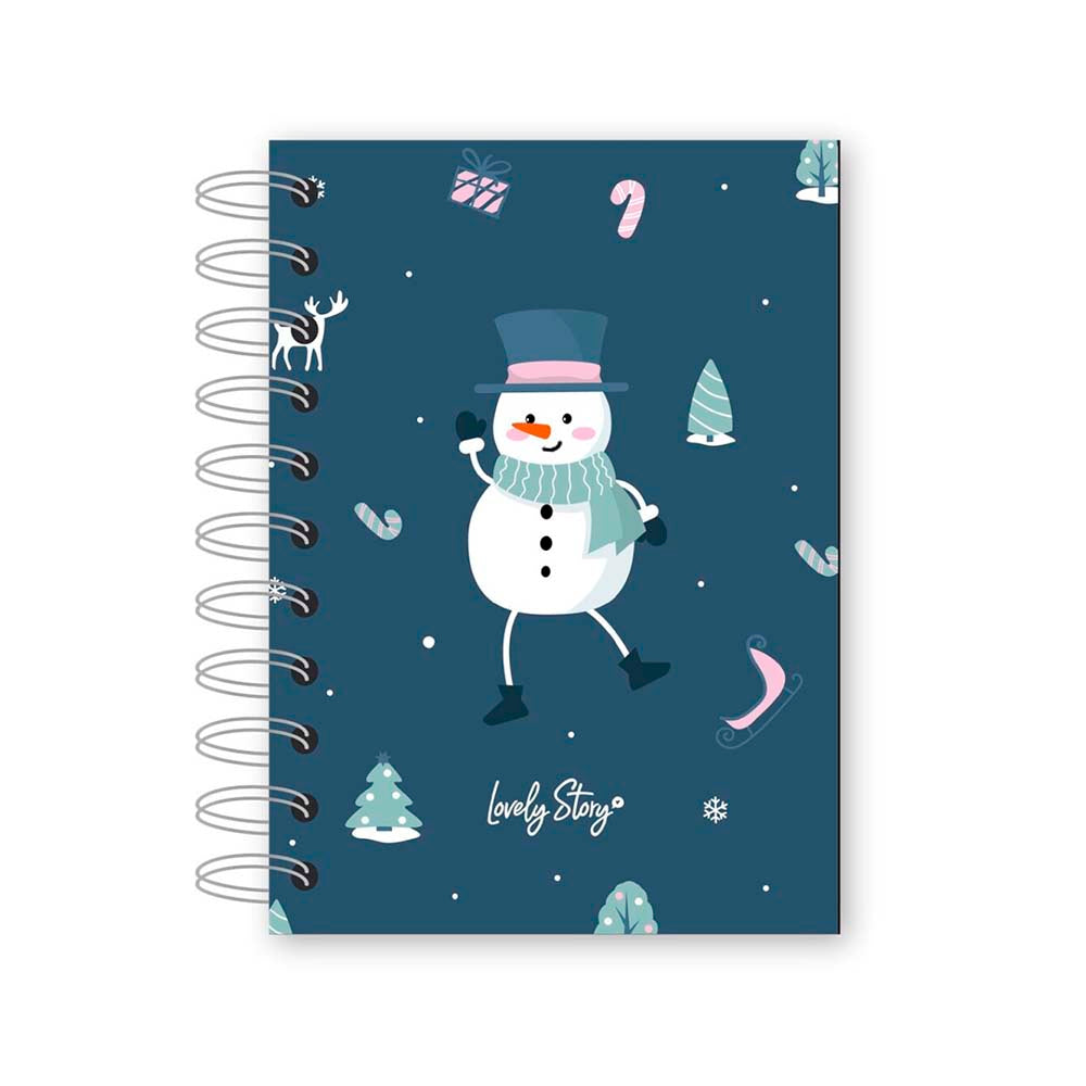 Libreta Muñeco de nieve