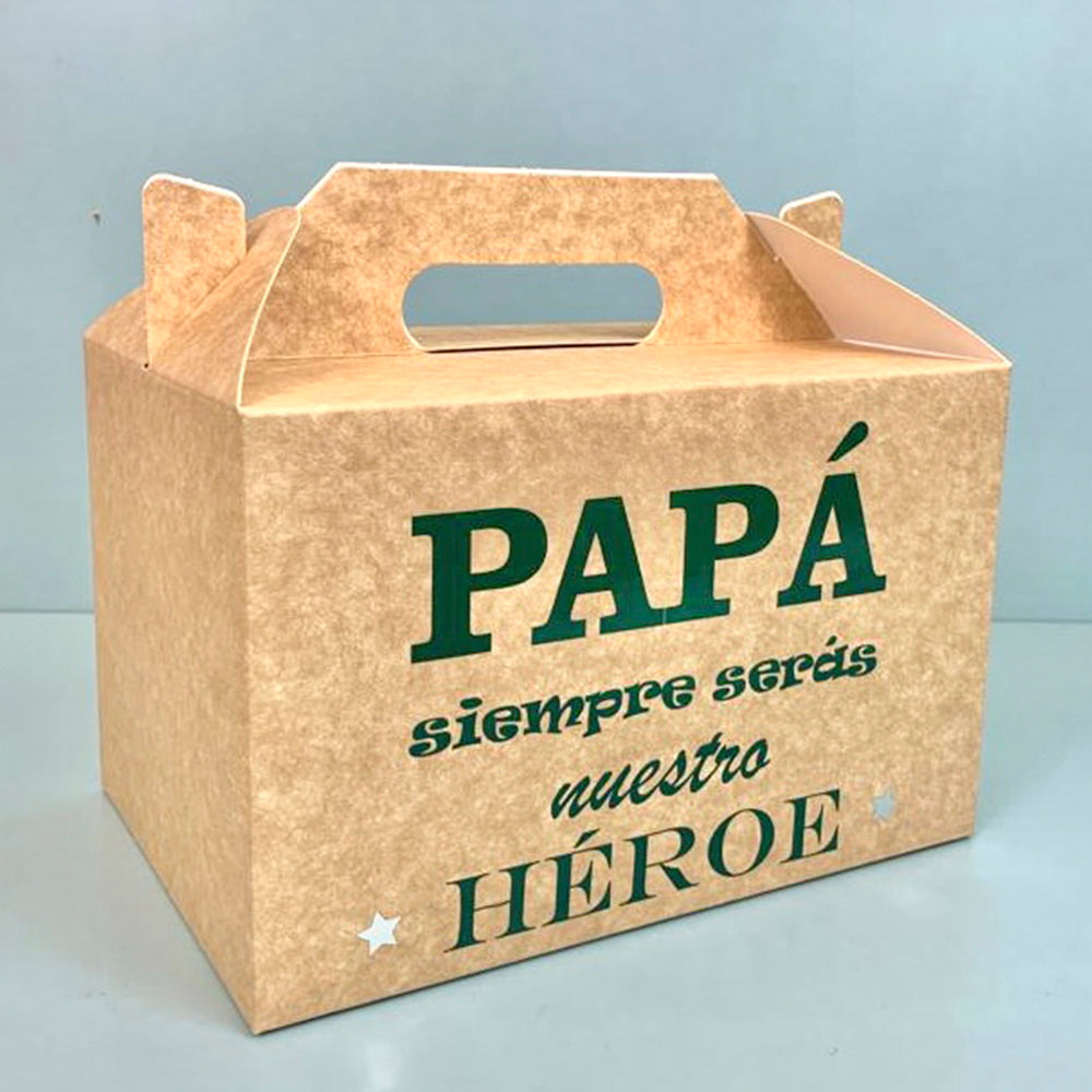 Caja picnic Papá siempre serás nuestro héroe