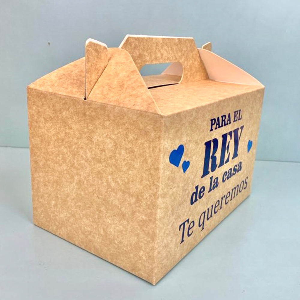 Caja picnic Para el rey de la casa te queremos