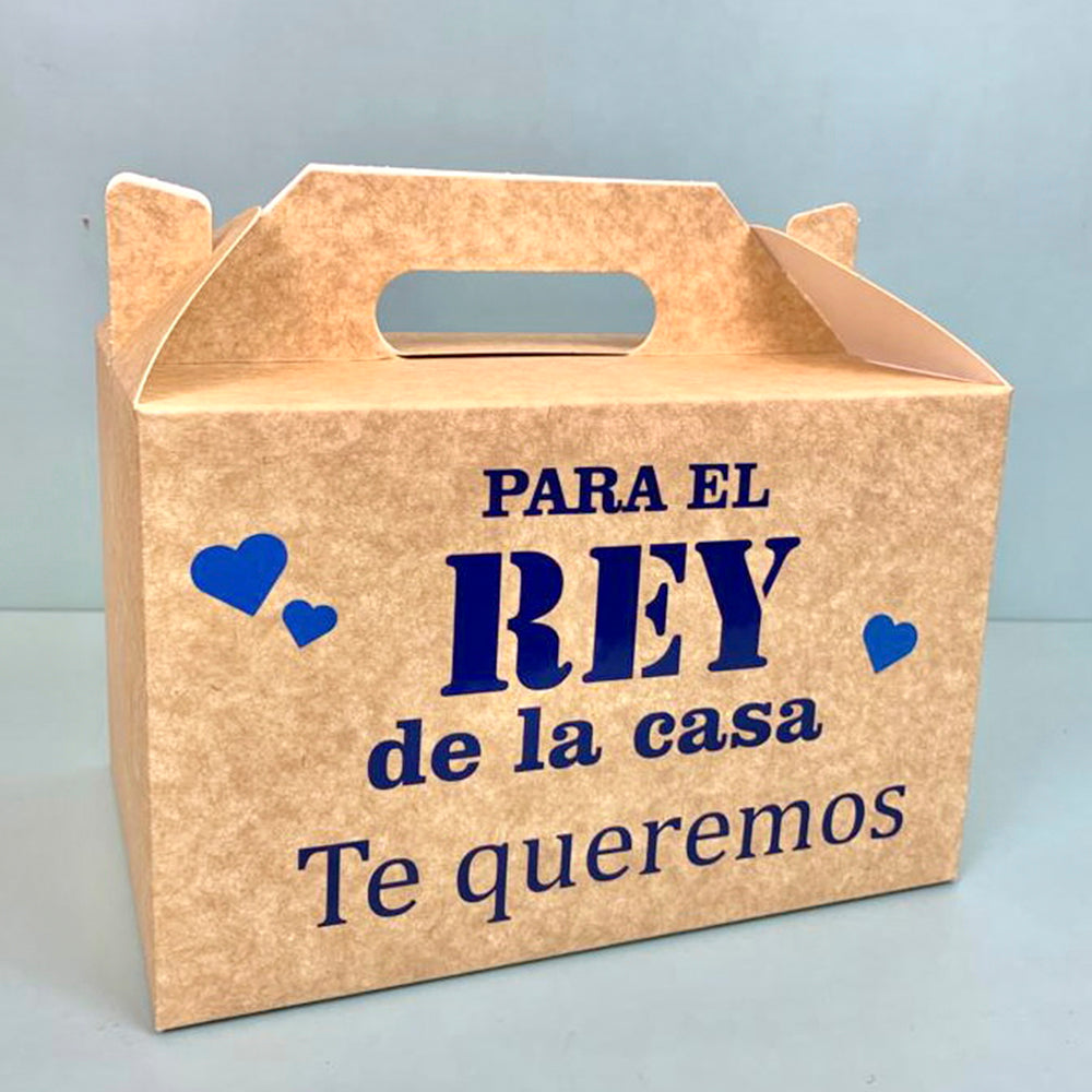 Caja picnic Para el rey de la casa te queremos