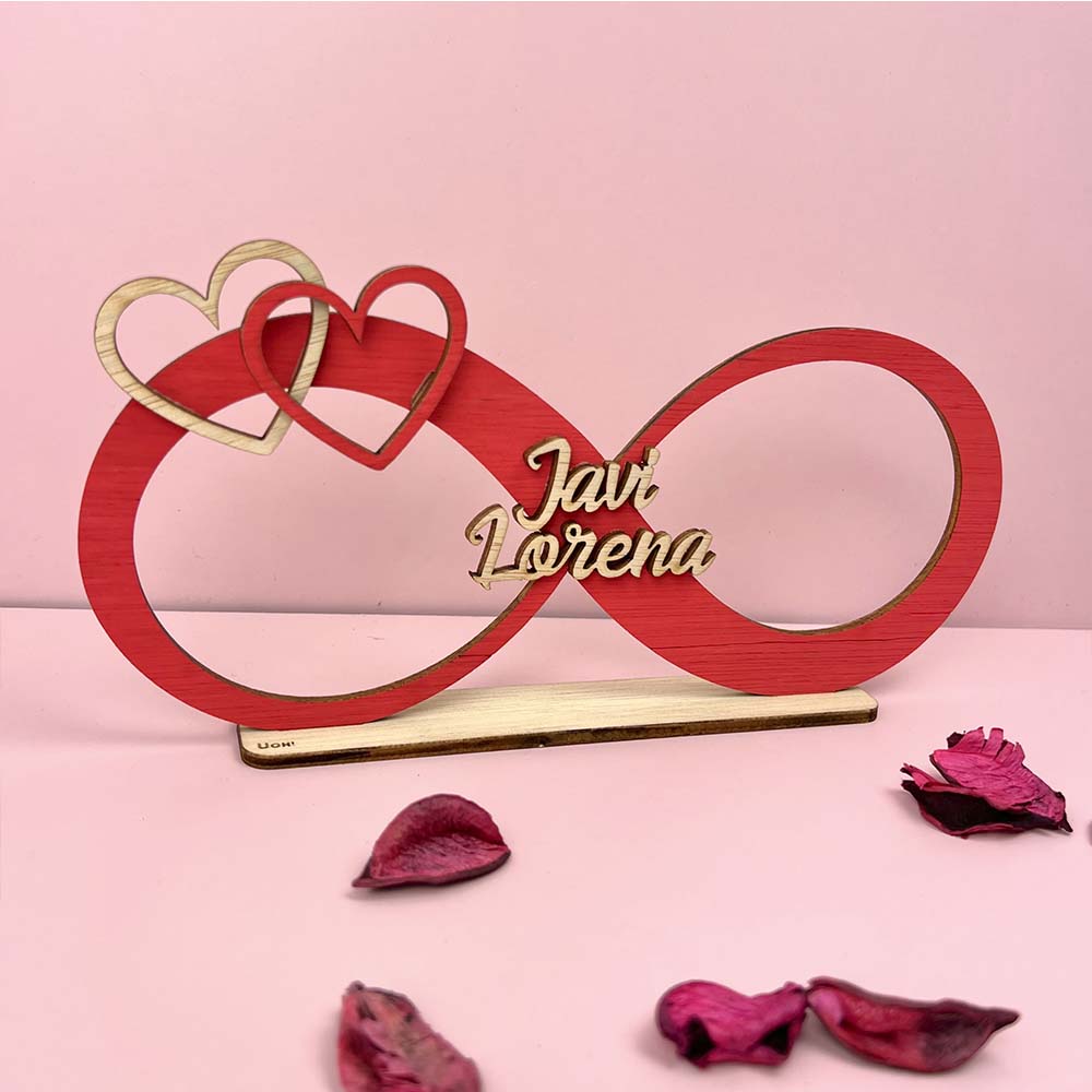 Infinito rojo Personalizado