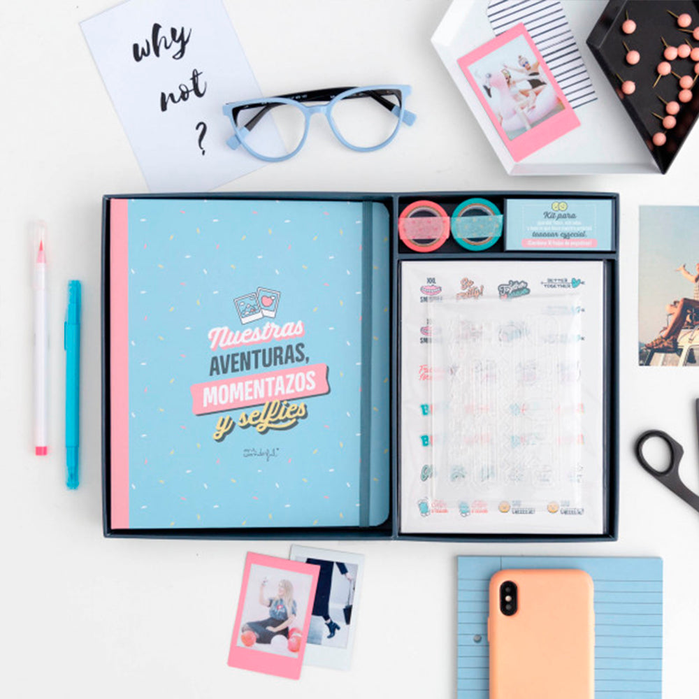 Kit Nuestras aventuras, momentazos y selfies