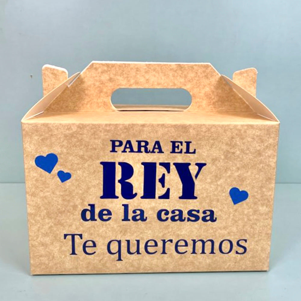 Caja picnic Para el rey de la casa te queremos