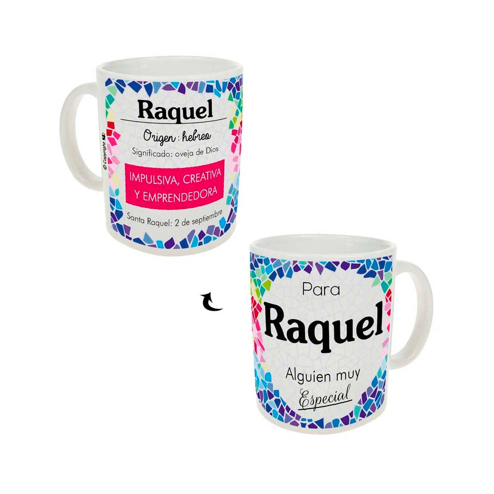 Taza para Raquel