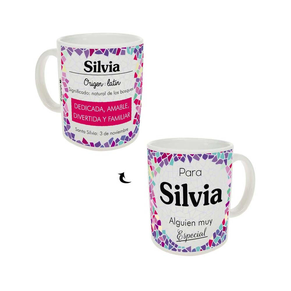 Taza para Silvia