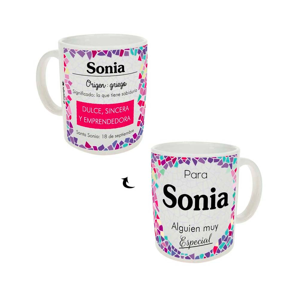 Taza para Sonia