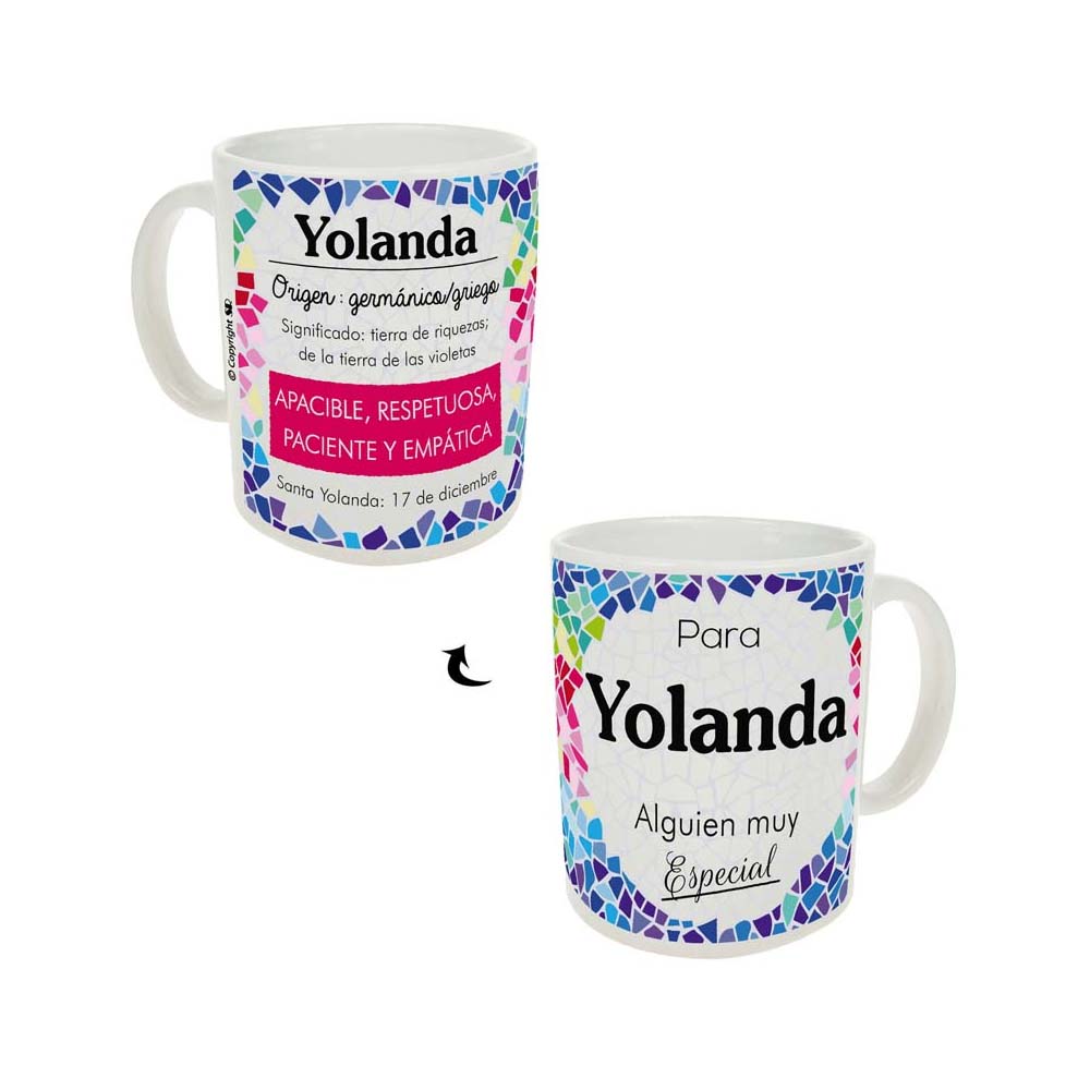Taza para Yolanda