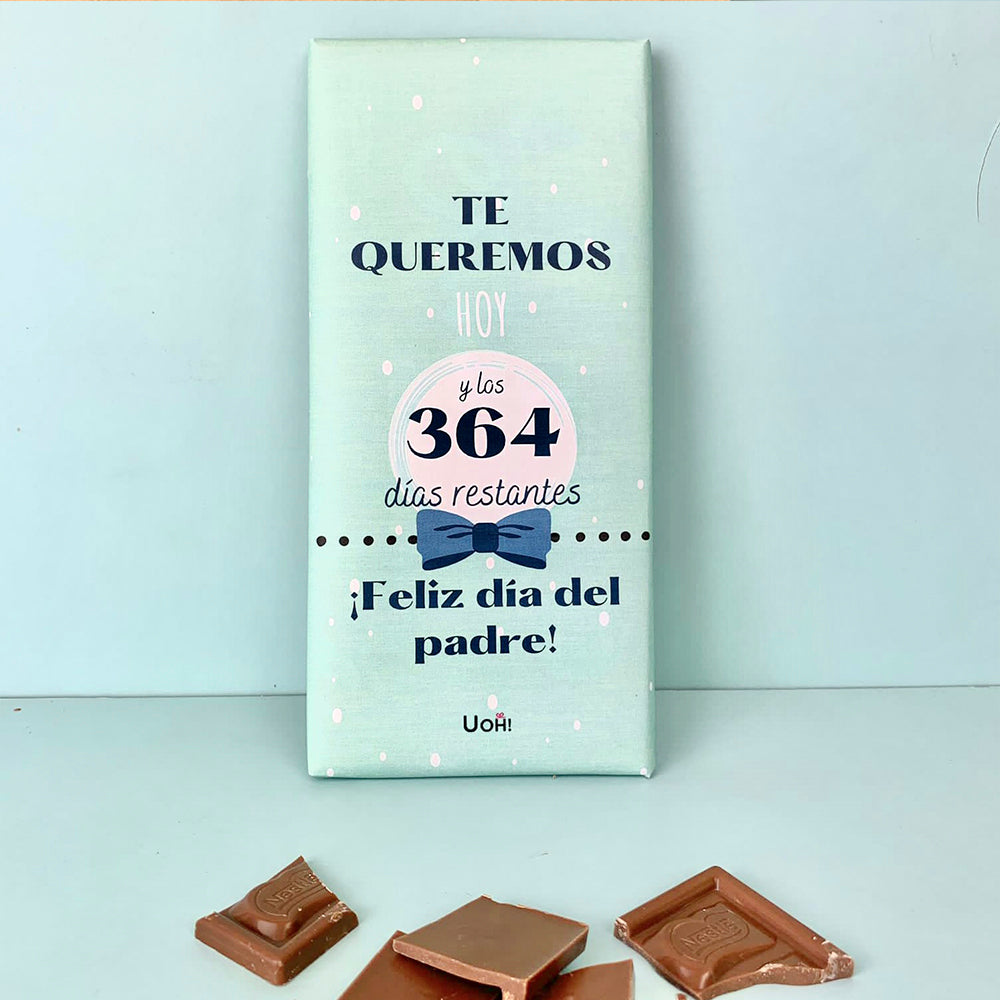 Chocolate Te queremos hoy y los 364 días restantes