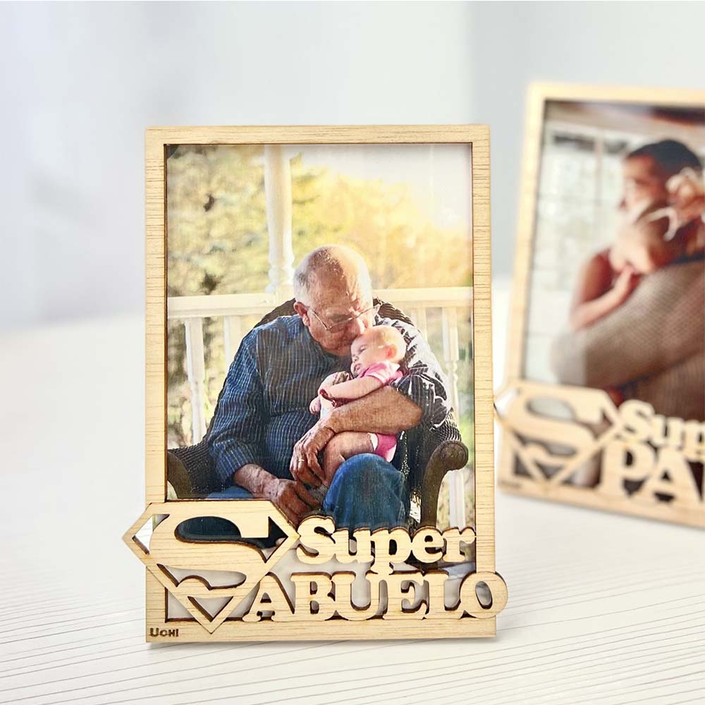 Portafoto Super Abuelo