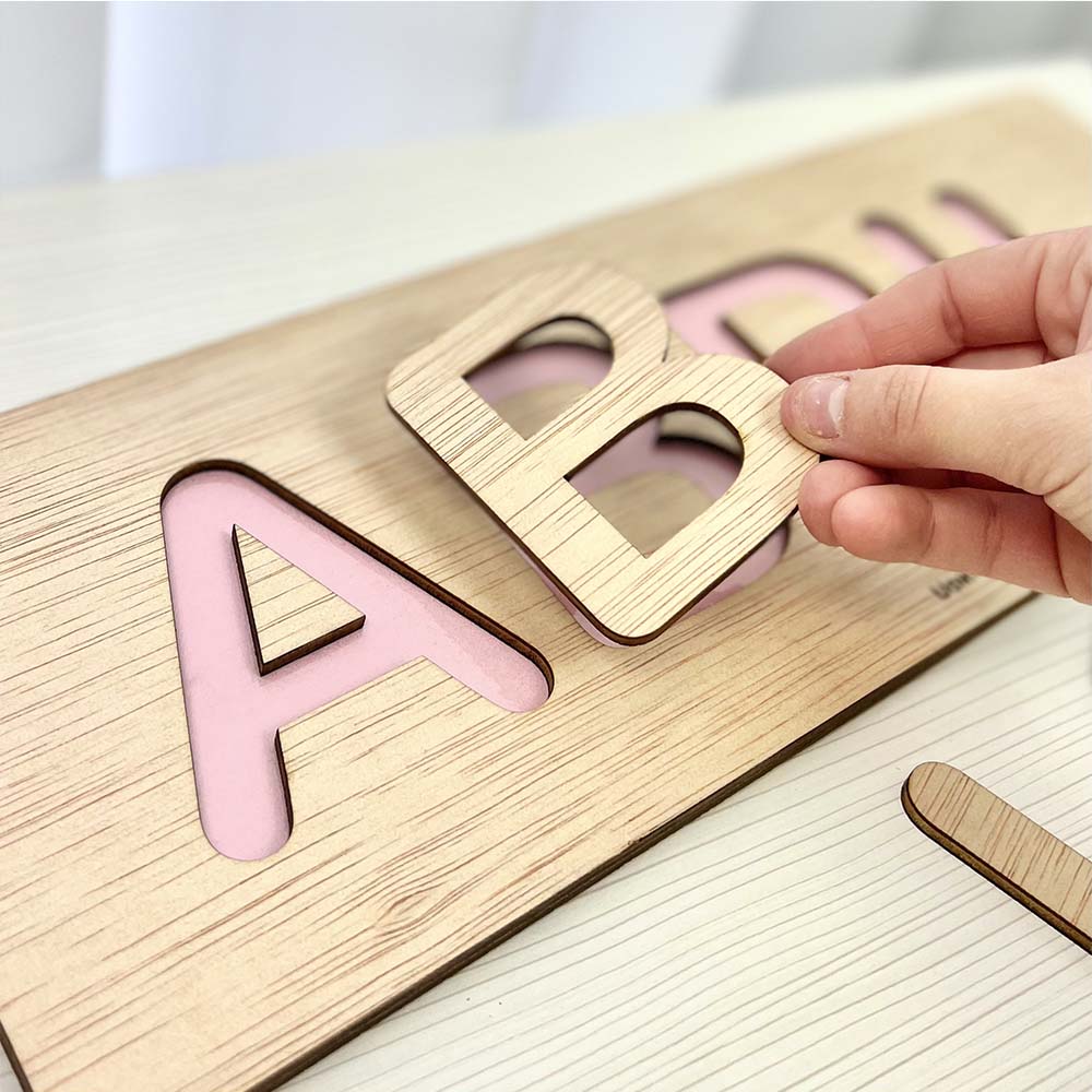Puzzle de madera Nombre