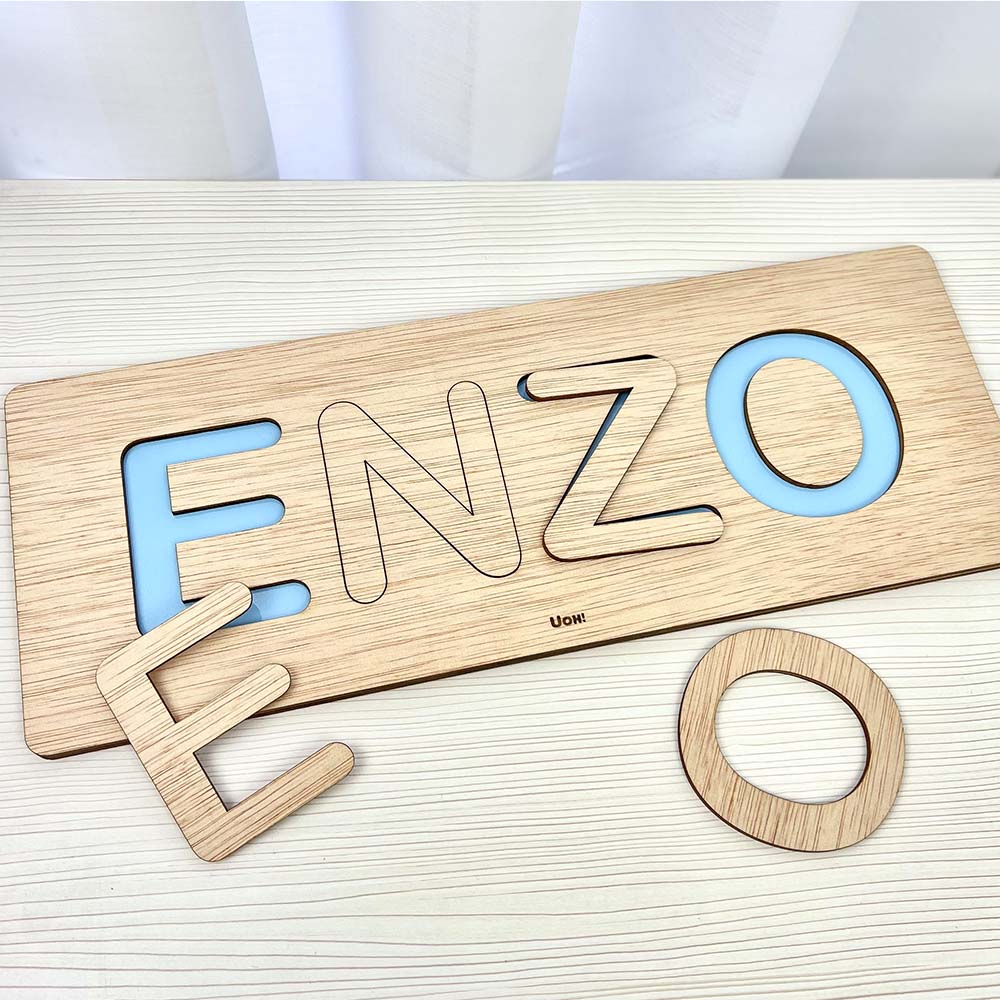 Puzzle de madera Nombre