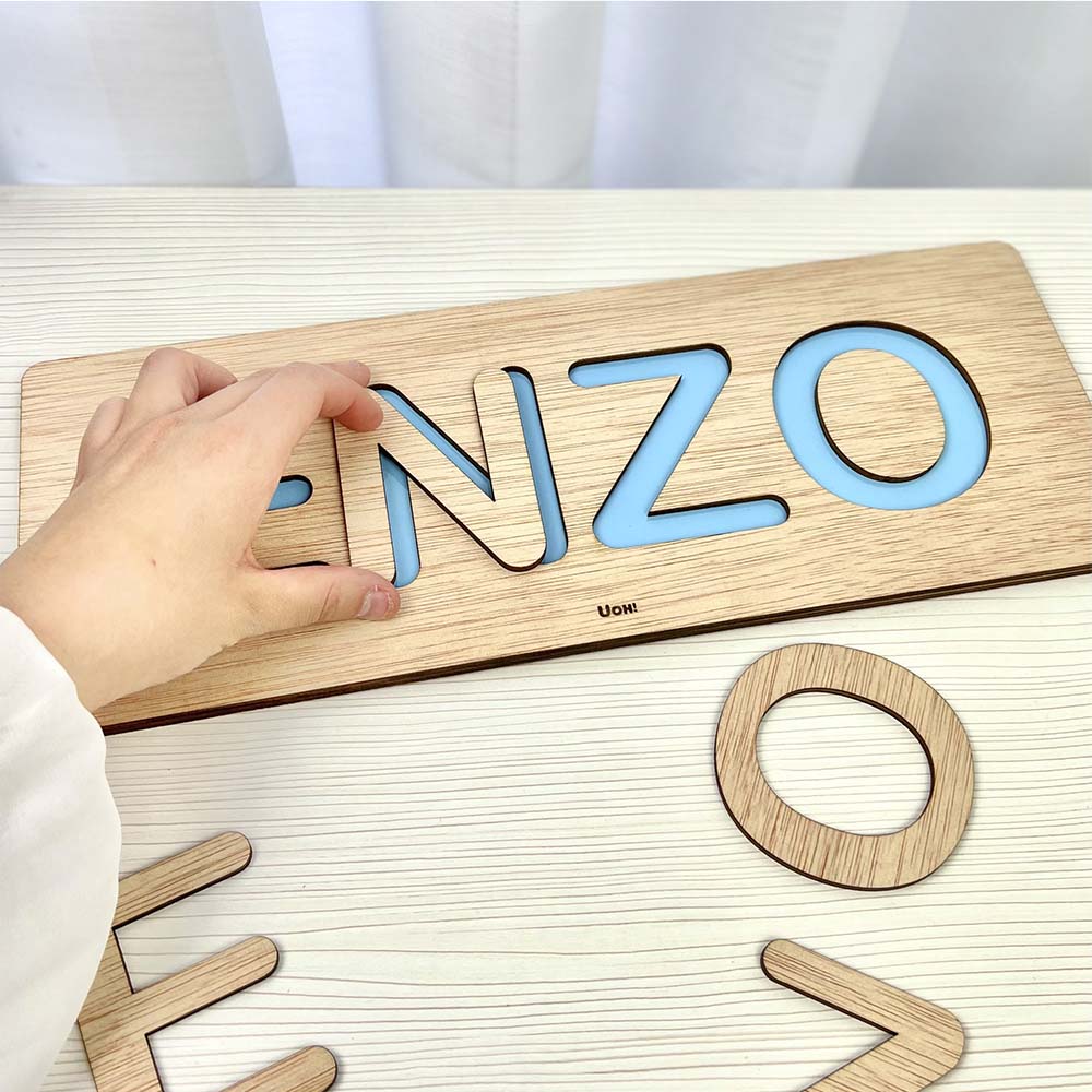 Puzzle de madera Nombre