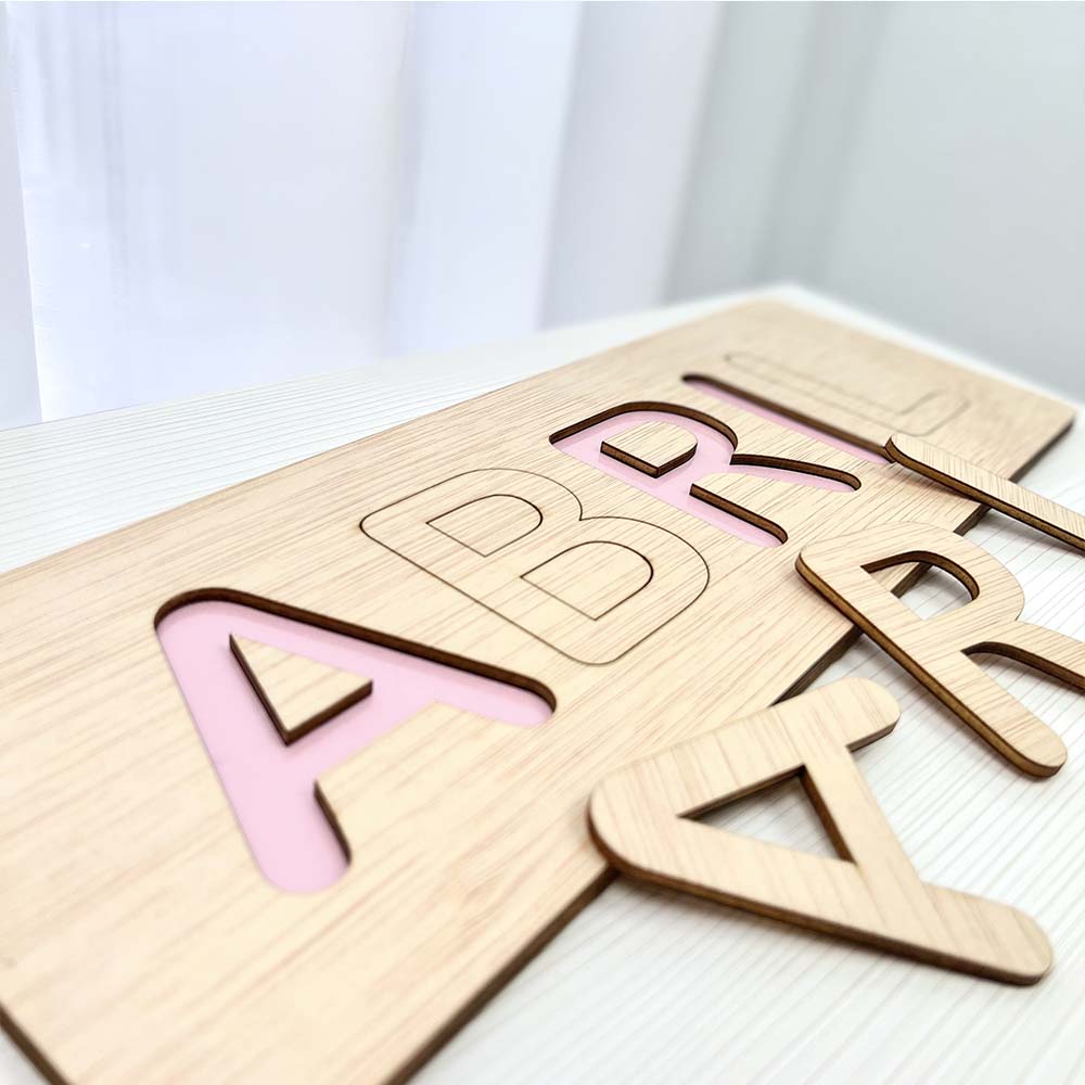 Puzzle de madera Nombre