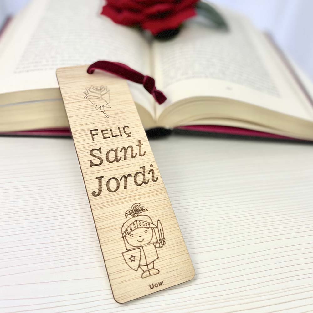 Punto de libro Feliç Sant Jordi