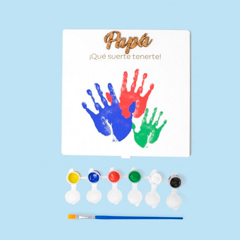 Cuadro para pintar Papá
