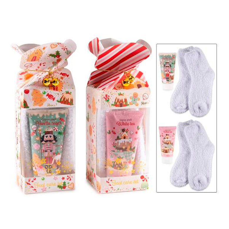 Calcetines + Crema Candy en caja regalo