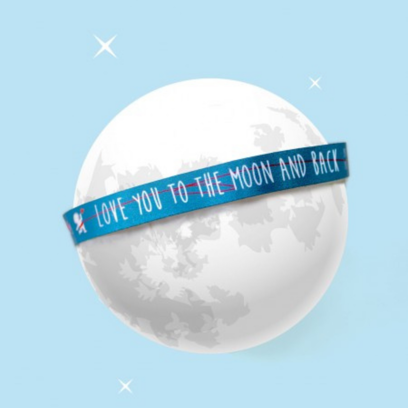 Pulsera Love you to the moon and back