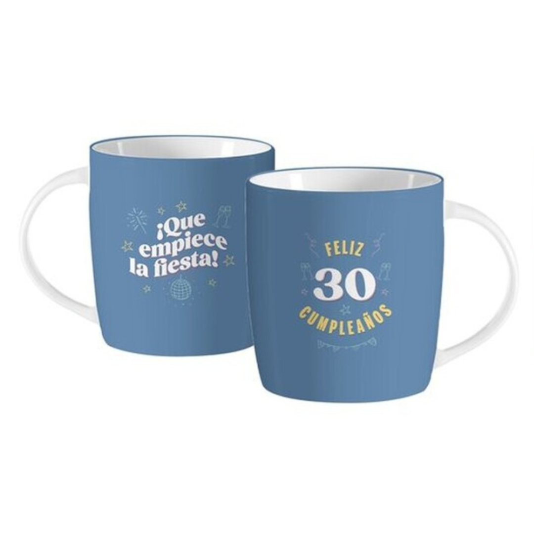 Taza azul 