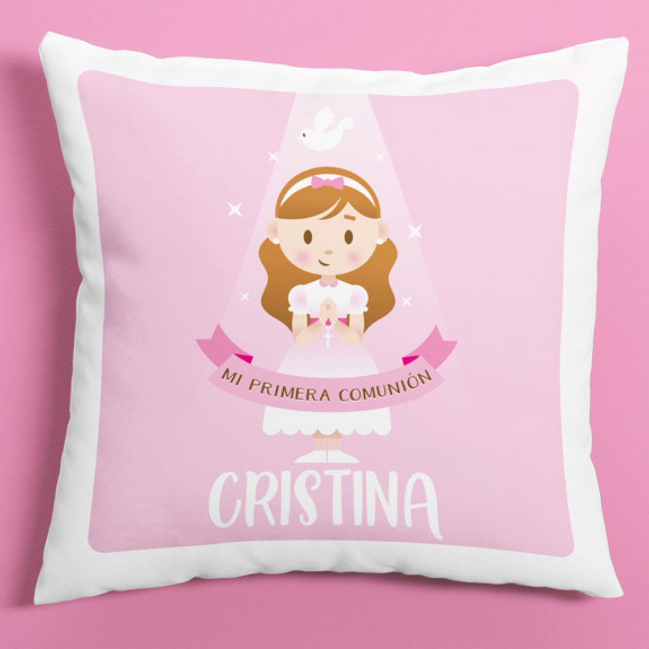 Cojín personalizado Comunión