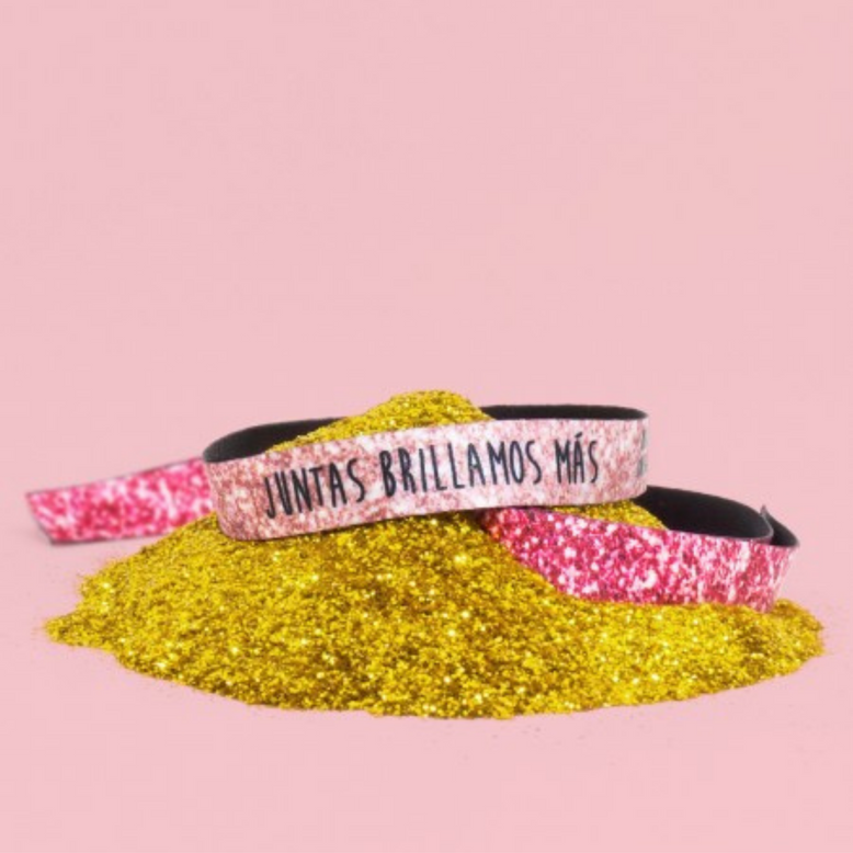 Pulsera Juntas brillamos más