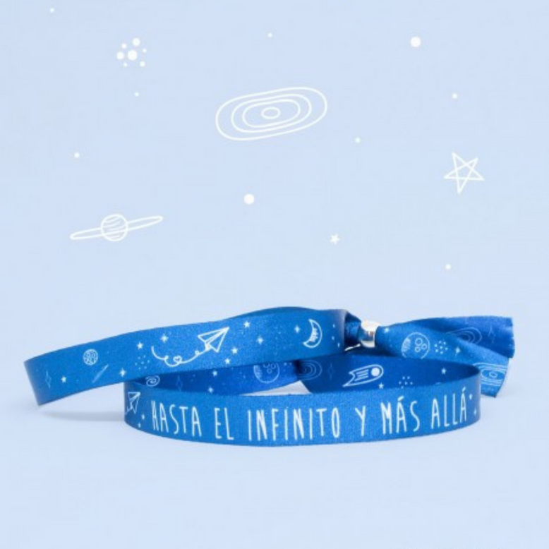 Pulsera Hasta el infinito y más allá