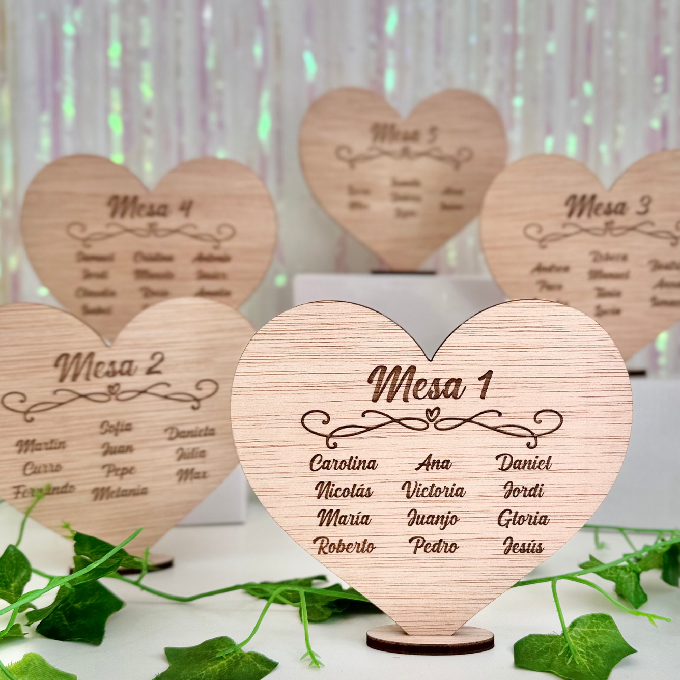 Seating Plan corazón