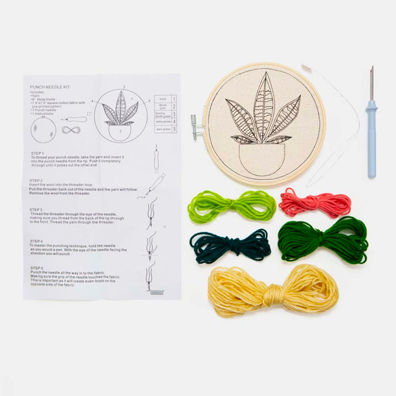 Kit de aguja perforada Planta