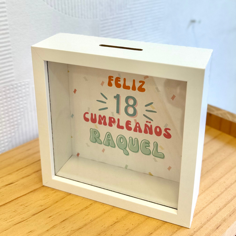 Hucha personalizada