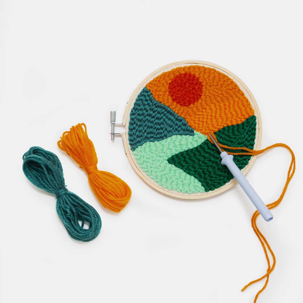 Kit de aguja perforada Paisaje