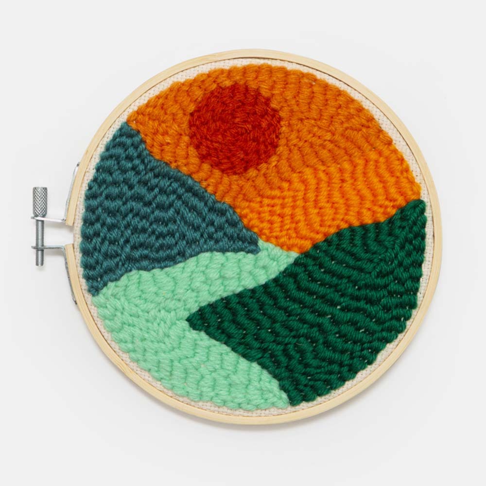 Kit de aguja perforada Paisaje
