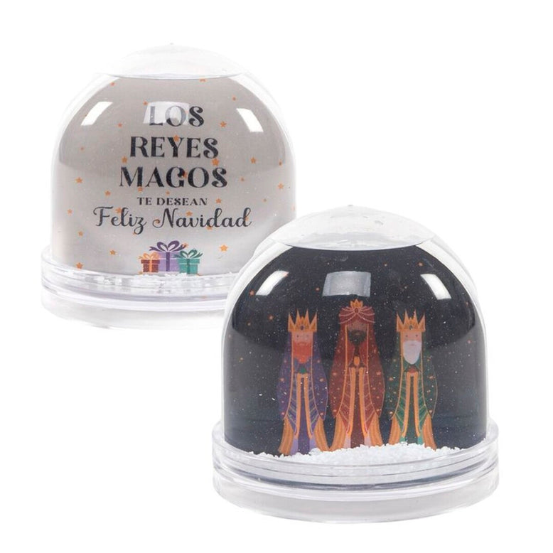 Portafotos bola agua Reyes Magos