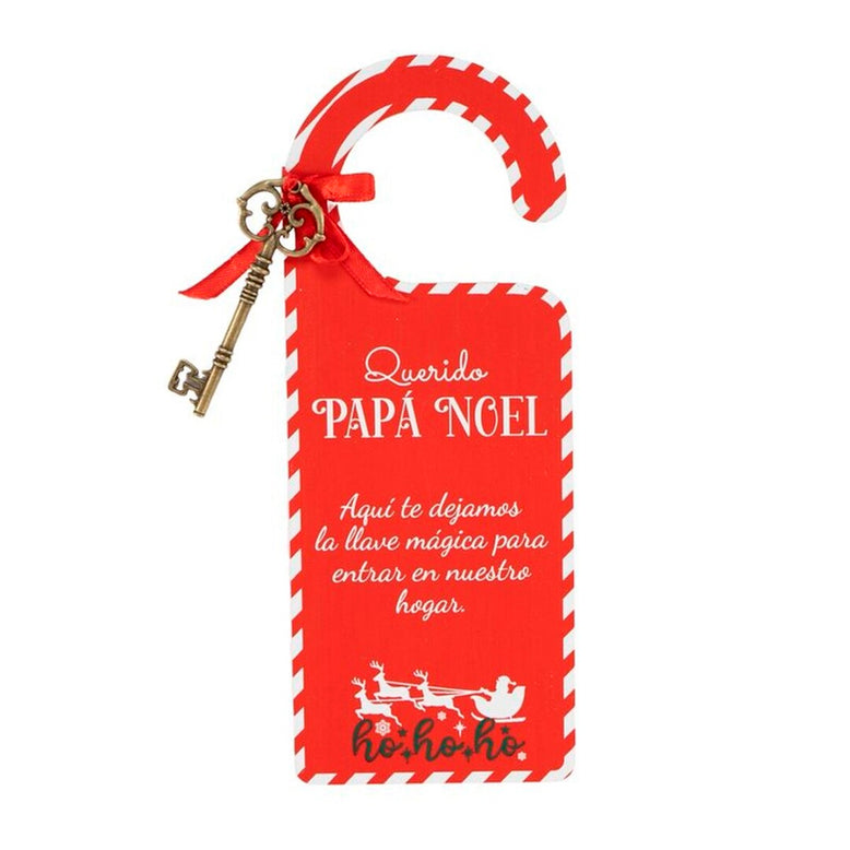 Colgador para puerta Papa Noel