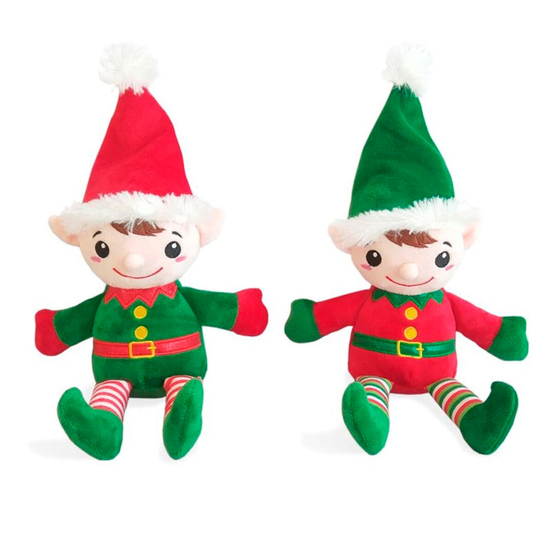 Peluche Elfo rojo/verde
