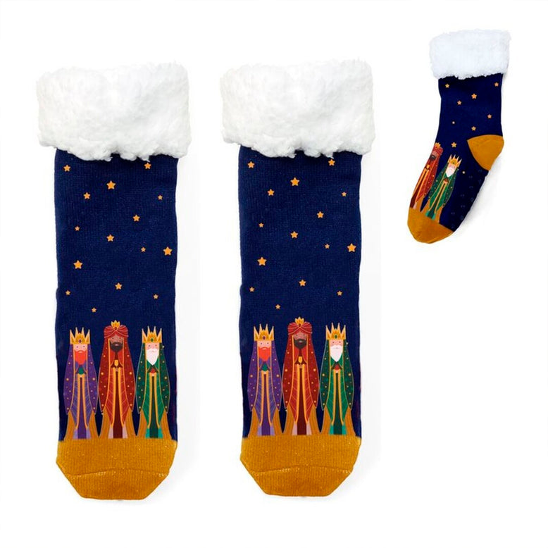 Calcetines borreguito Reyes Magos