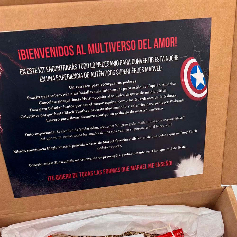 Kit Amor Superhéroes