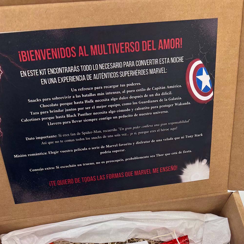 Kit Amor Superhéroes