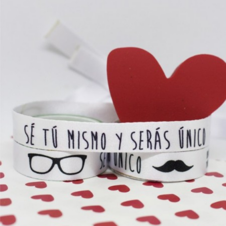 Pulsera Sé tú mismo y serás único