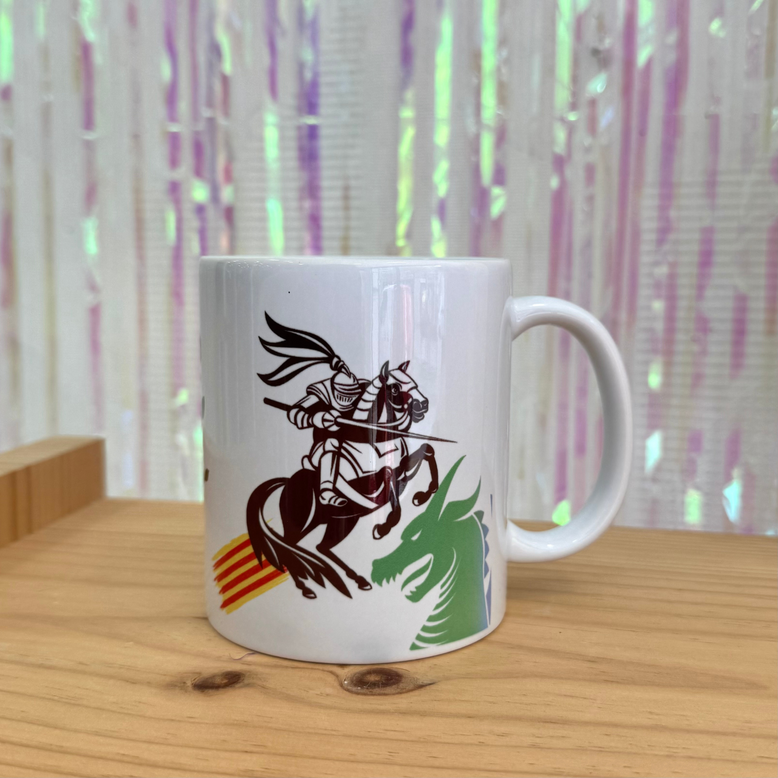 Taza Feliç Sant Jordi