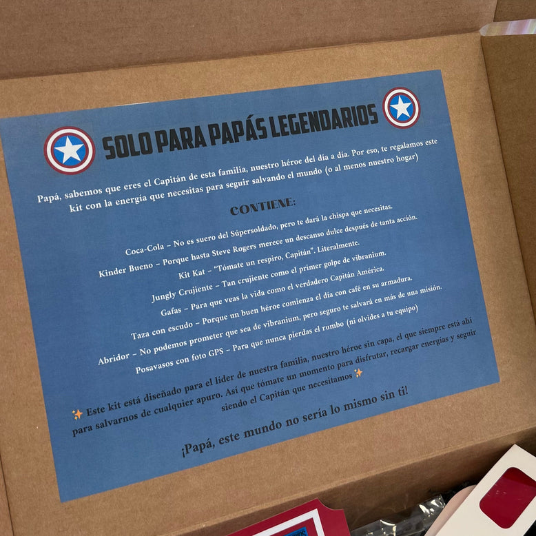 Kit Papá capitán