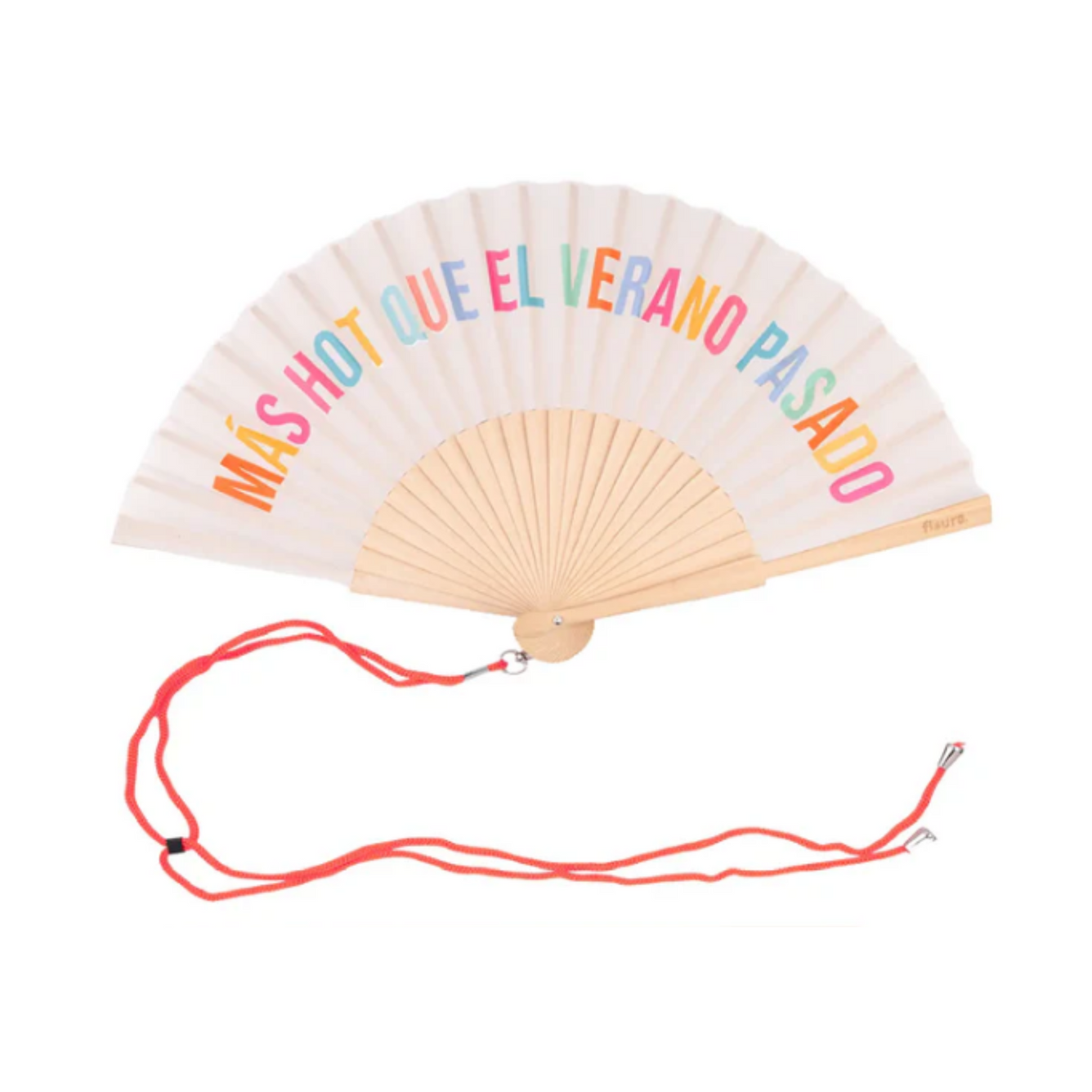 Abanico “Más hot que el verano pasado”