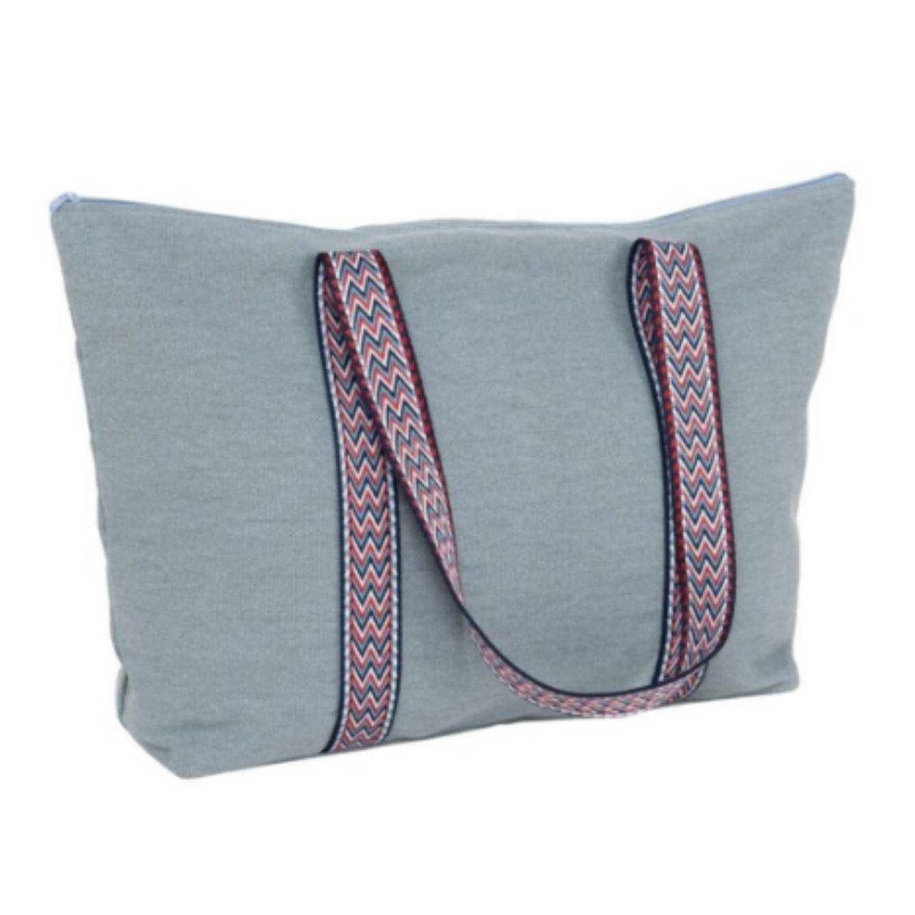 Bolsa de playa Gris / Lila