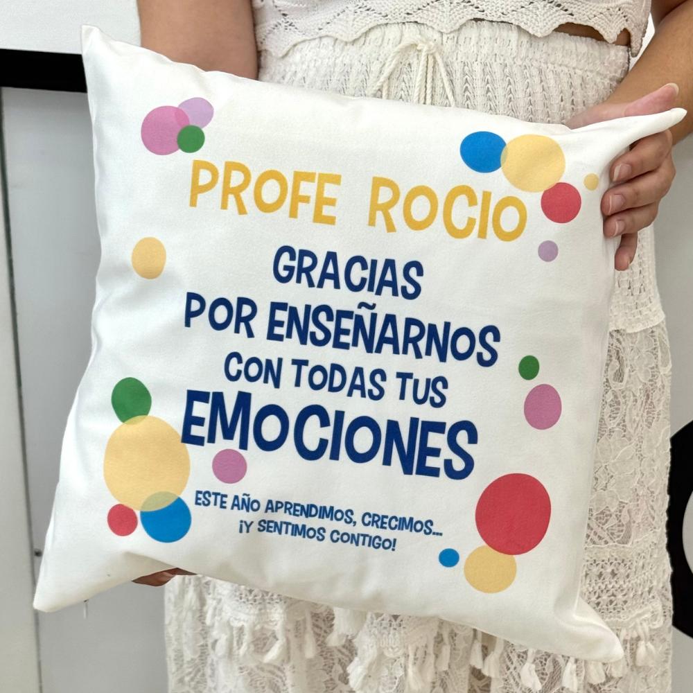 Cojín Emociones Profe