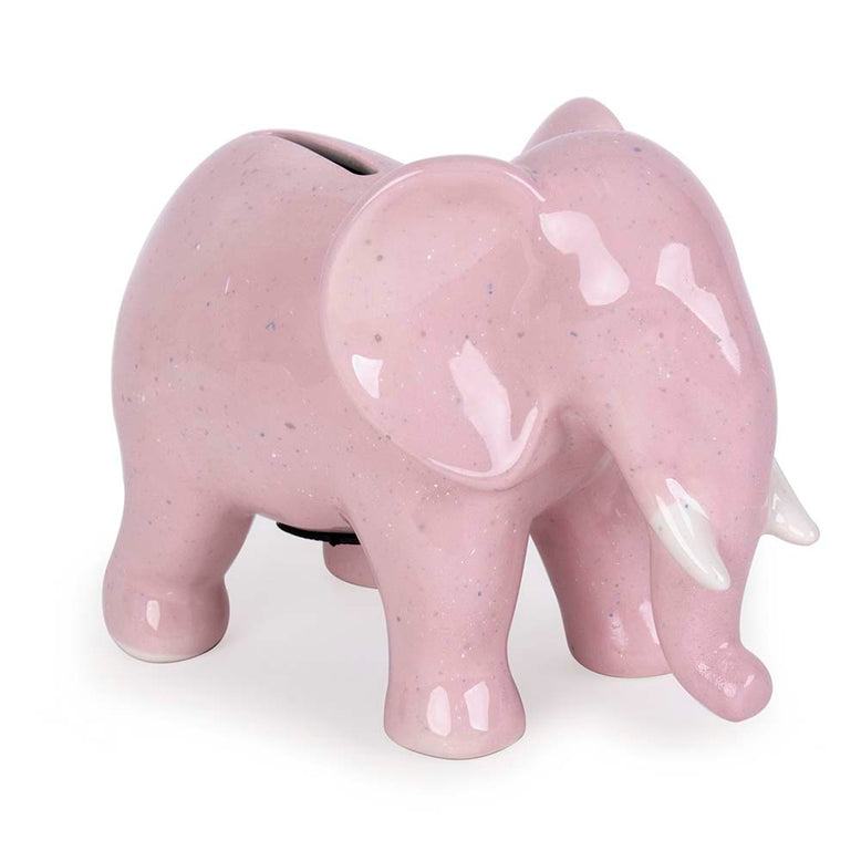 Hucha Elefante rosa