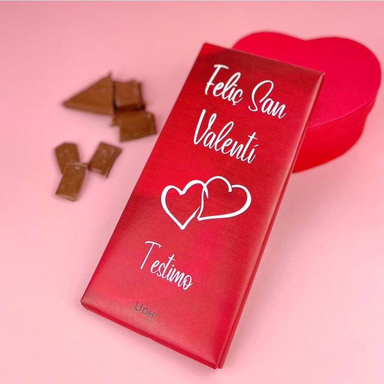 Chocolate Feliz San Valentín Te Quiero