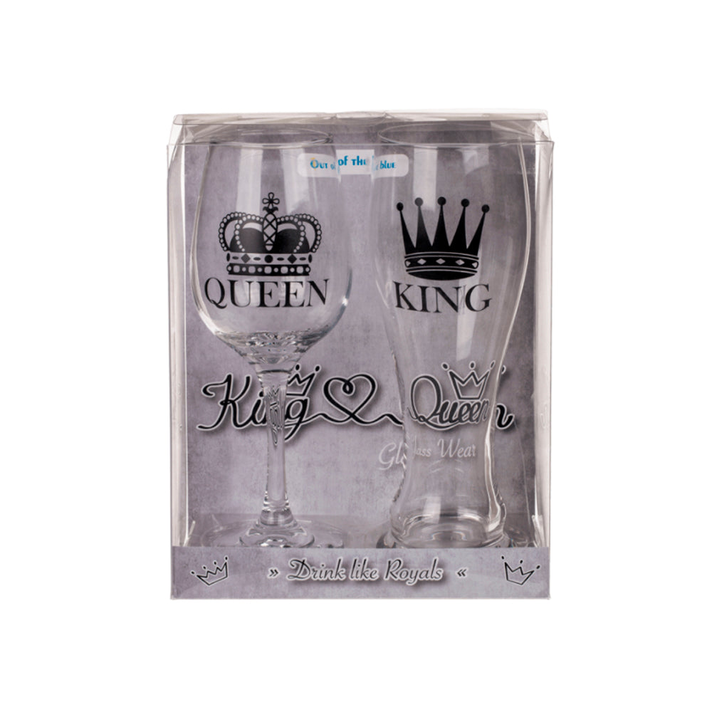 Copa y Jarra Queen & King