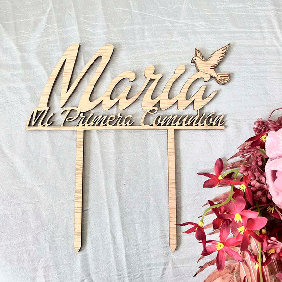 Topper Comunión Personalizado