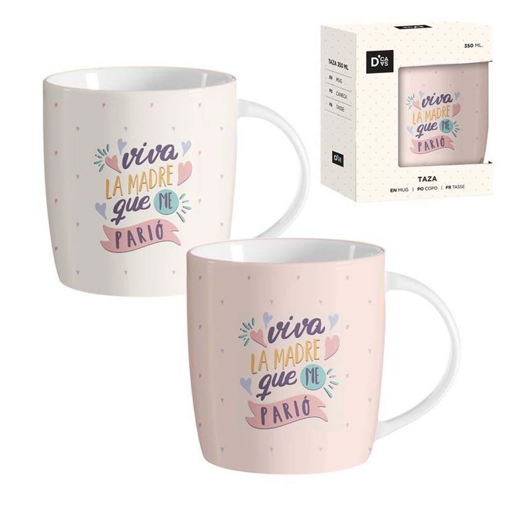Taza Viva la madre que me parió
