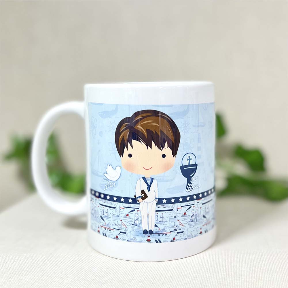 Taza Comunión barcos