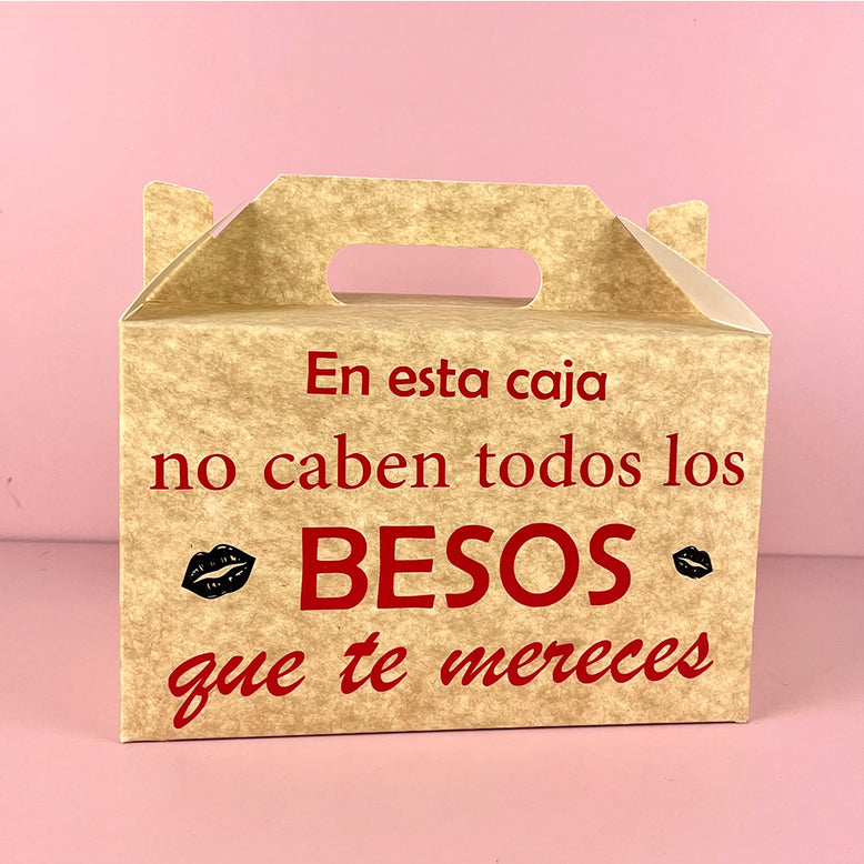 Caja picnic En esta caja no caben todos los besos que te mereces